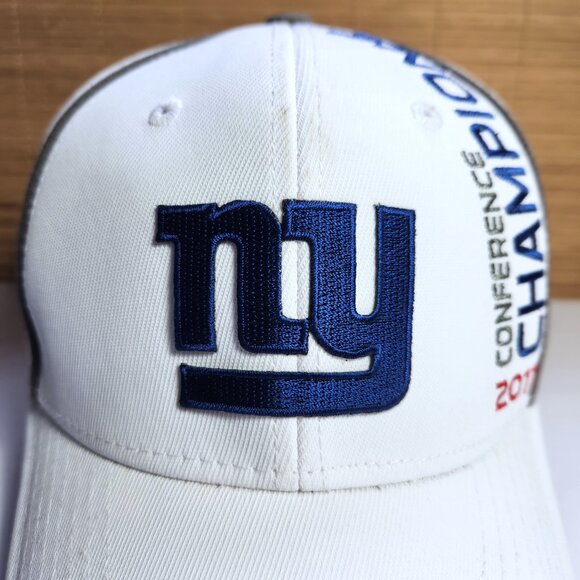 New York Giants Hat Cap Super Bowl XLVI 2011 Conference Champions Reebok - Picture 3 of 12